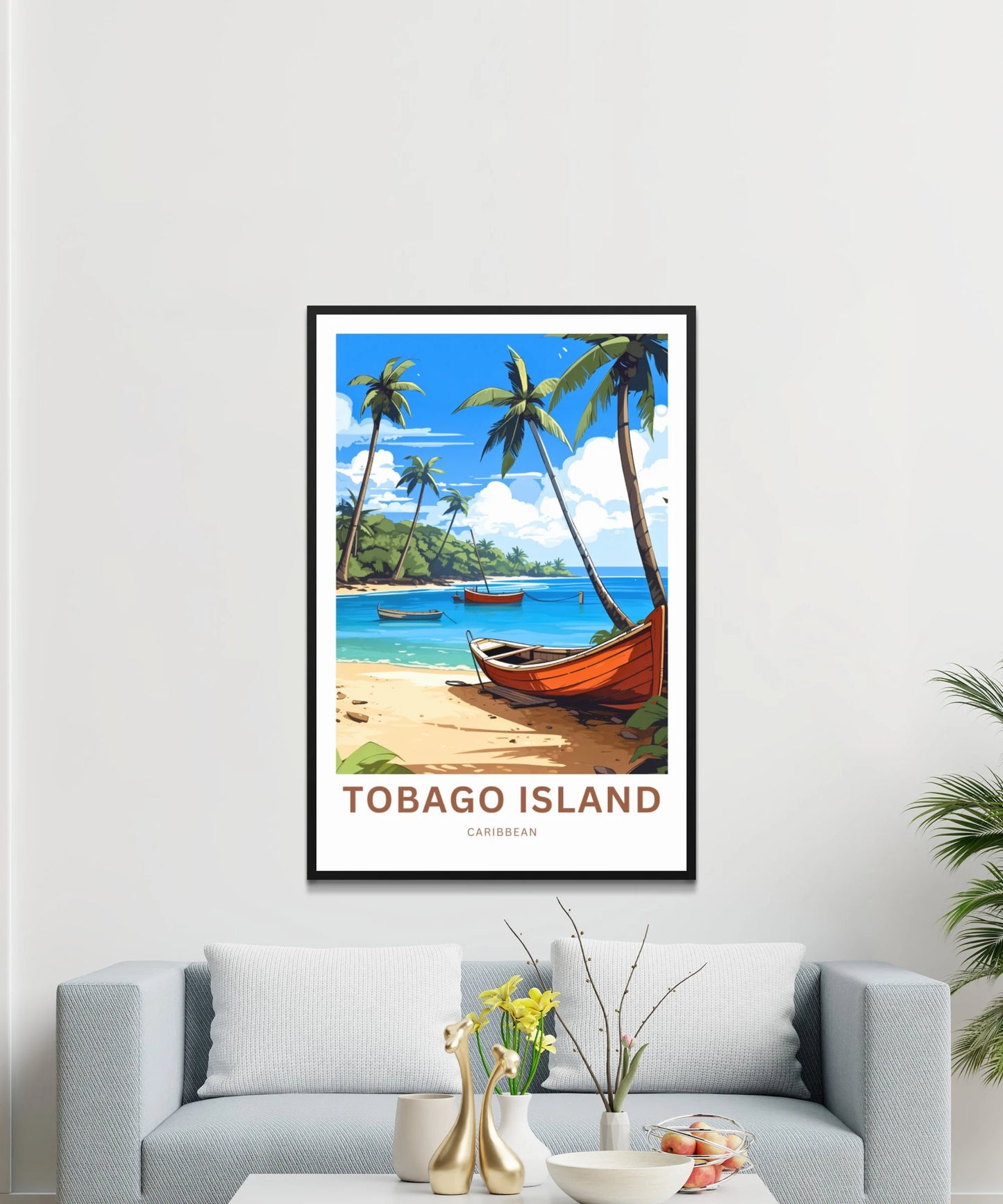 Tobago Travel Poster