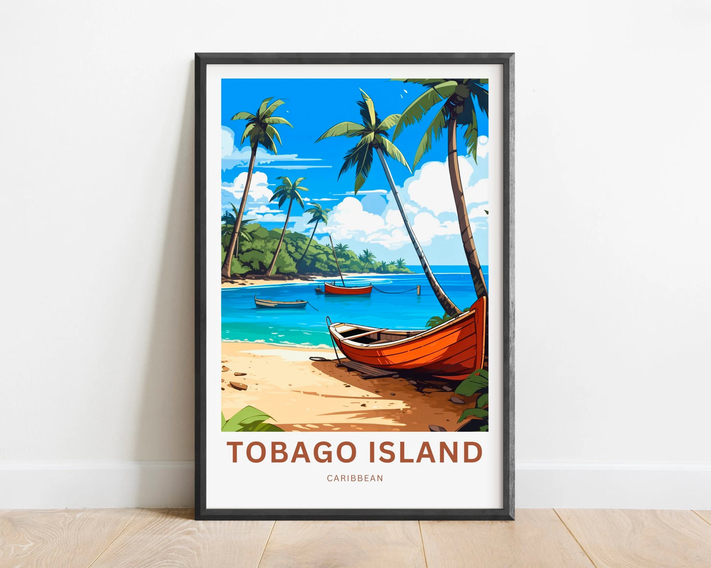 Tobago Travel Poster