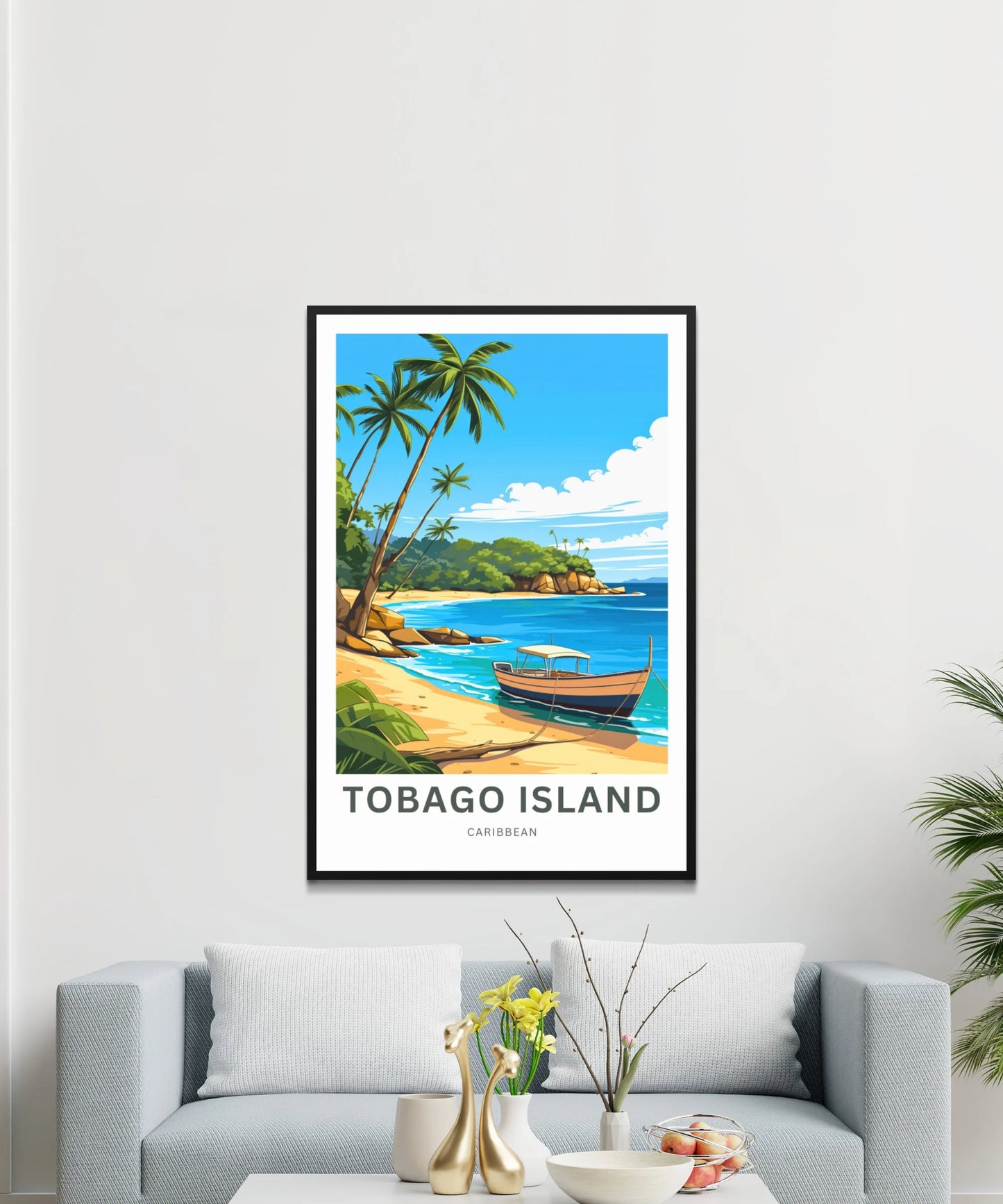 Tobago Travel Poster