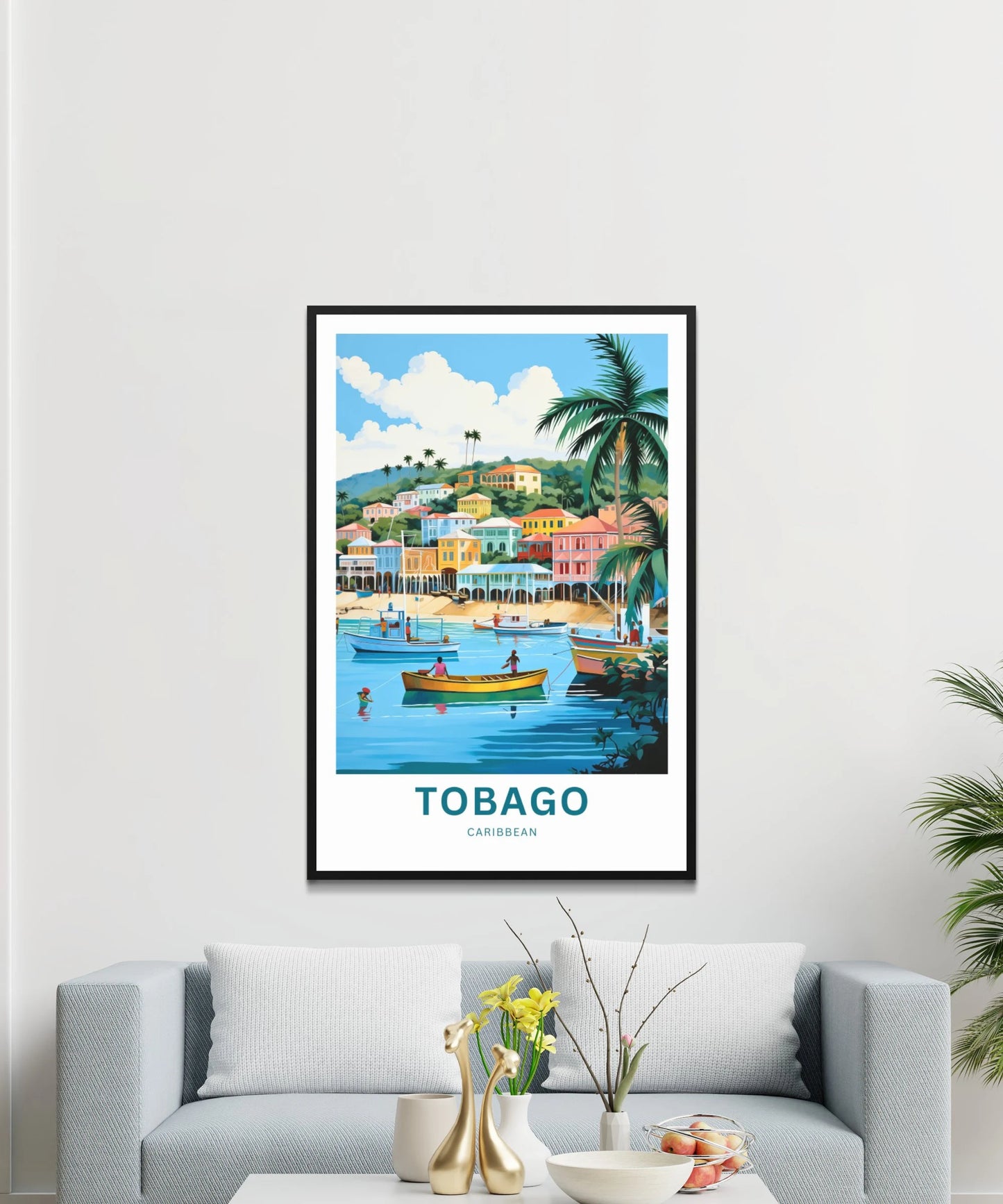 Tobago Travel Poster