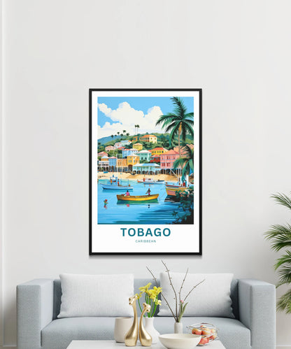 Tobago Travel Poster