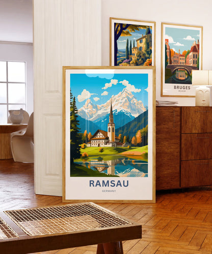 Ramsau Travel Poster