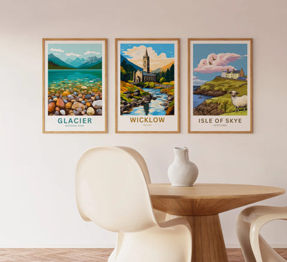 Wicklow Travel Poster