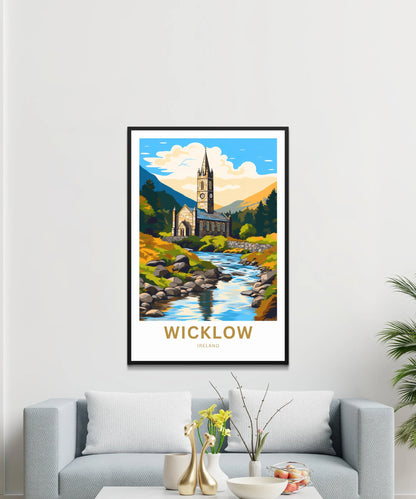 Wicklow Travel Poster