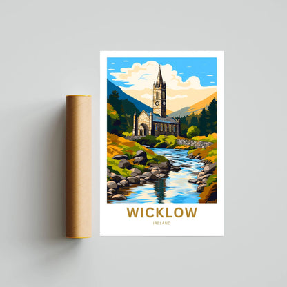 Wicklow Travel Poster