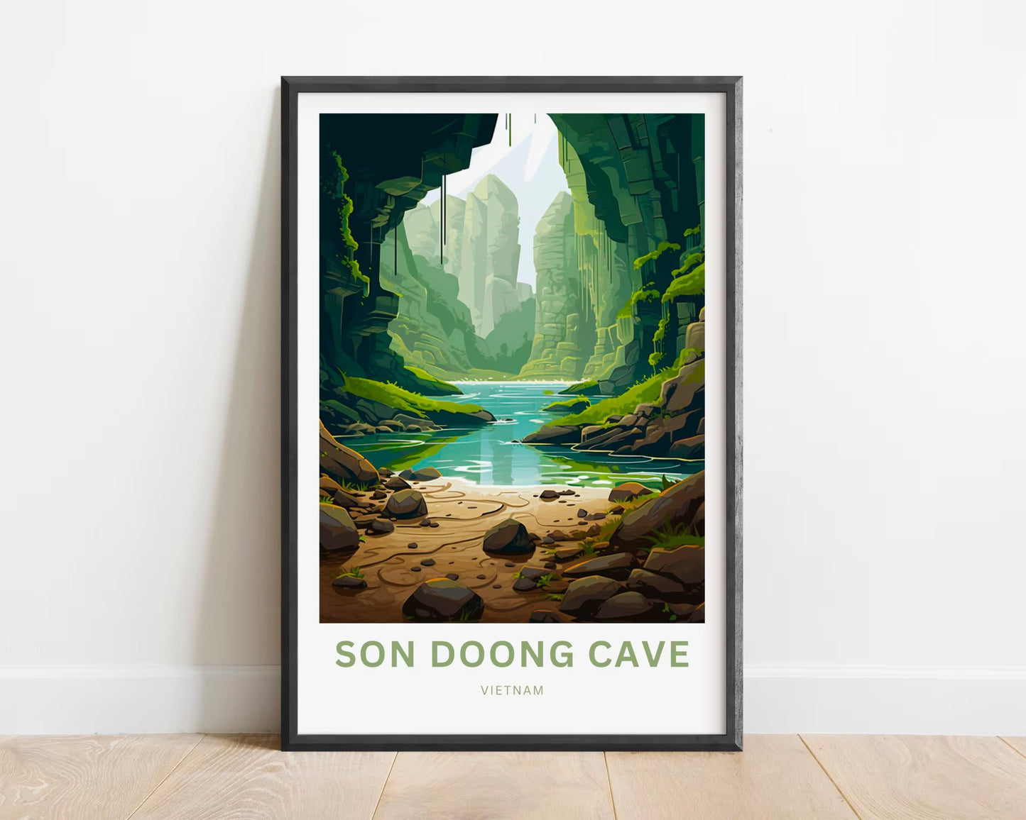 Son Doong Travel Poster