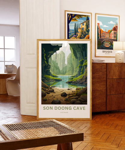 Son Doong Travel Poster