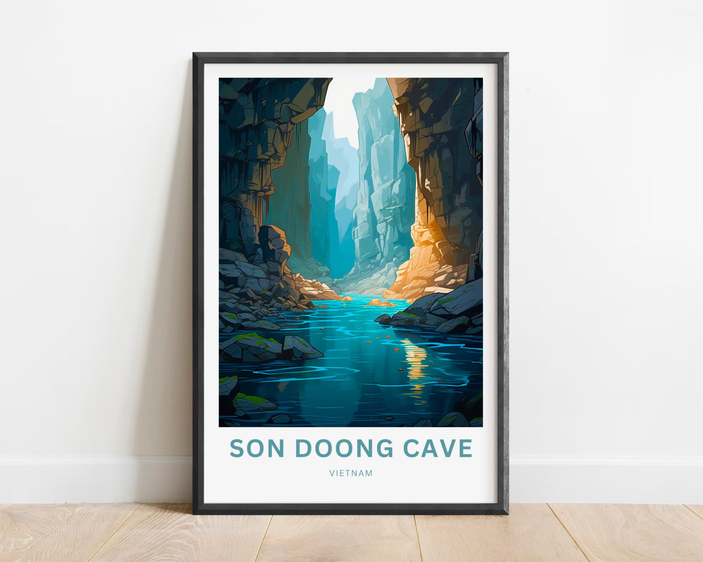 Son Doong Travel Poster