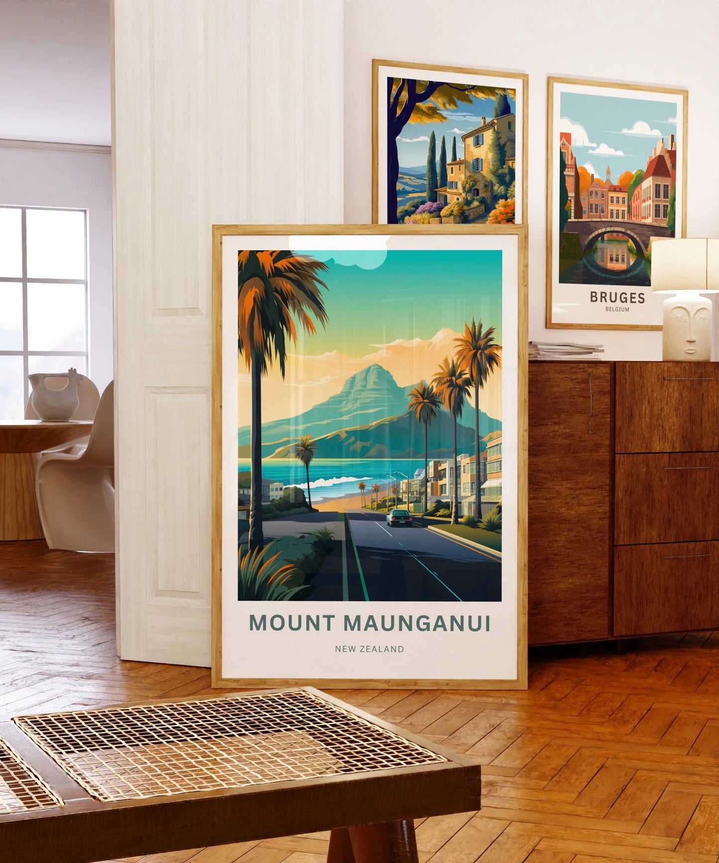 Mount Maunganui Travel Poster