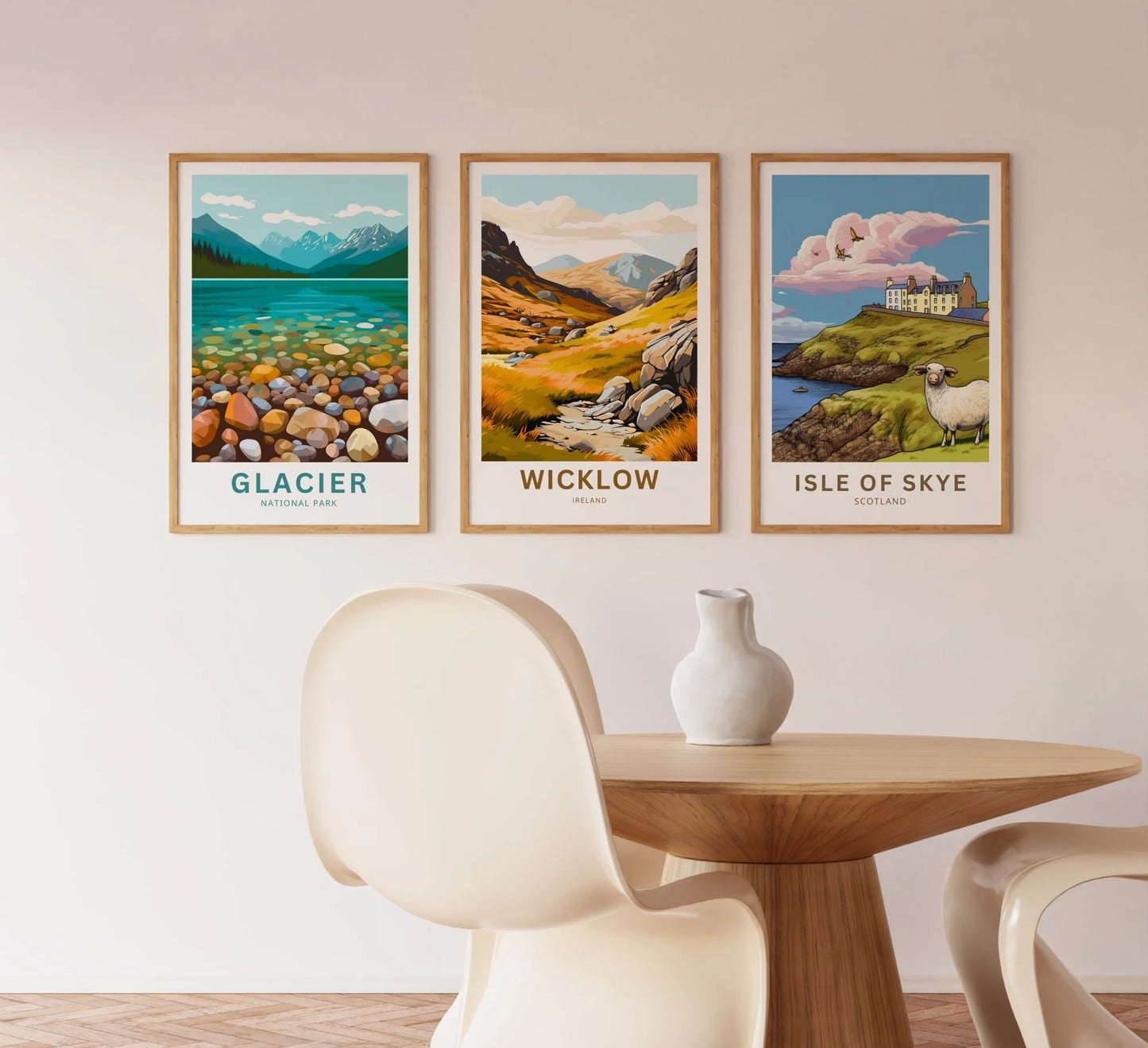 Wicklow Travel Poster