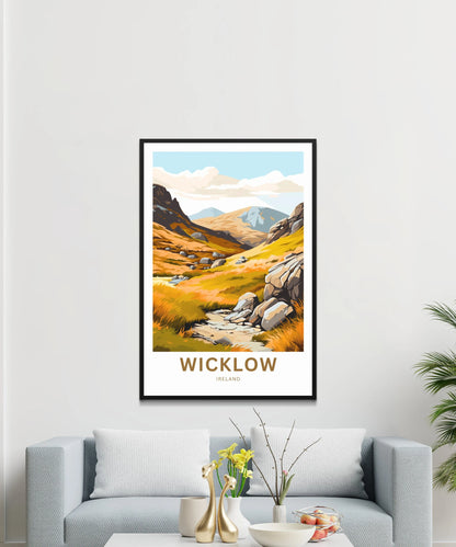 Wicklow Travel Poster