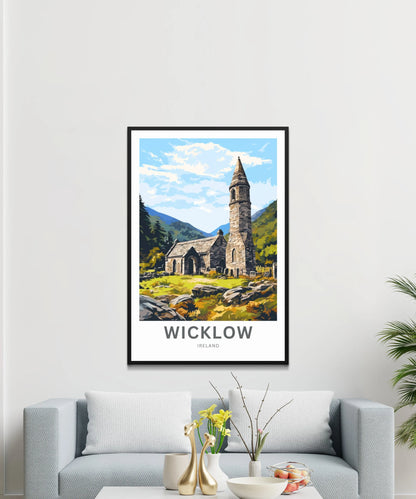 Wicklow Travel Poster