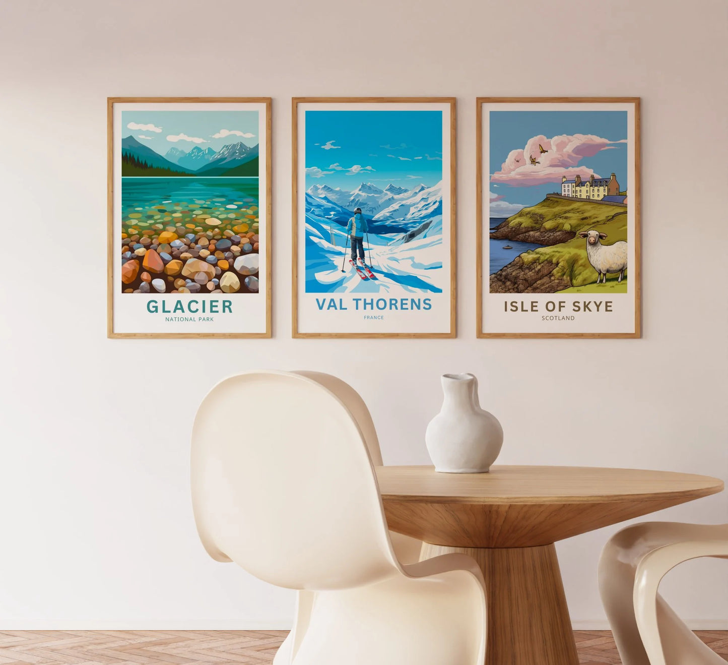 Val Thorens Travel Poster