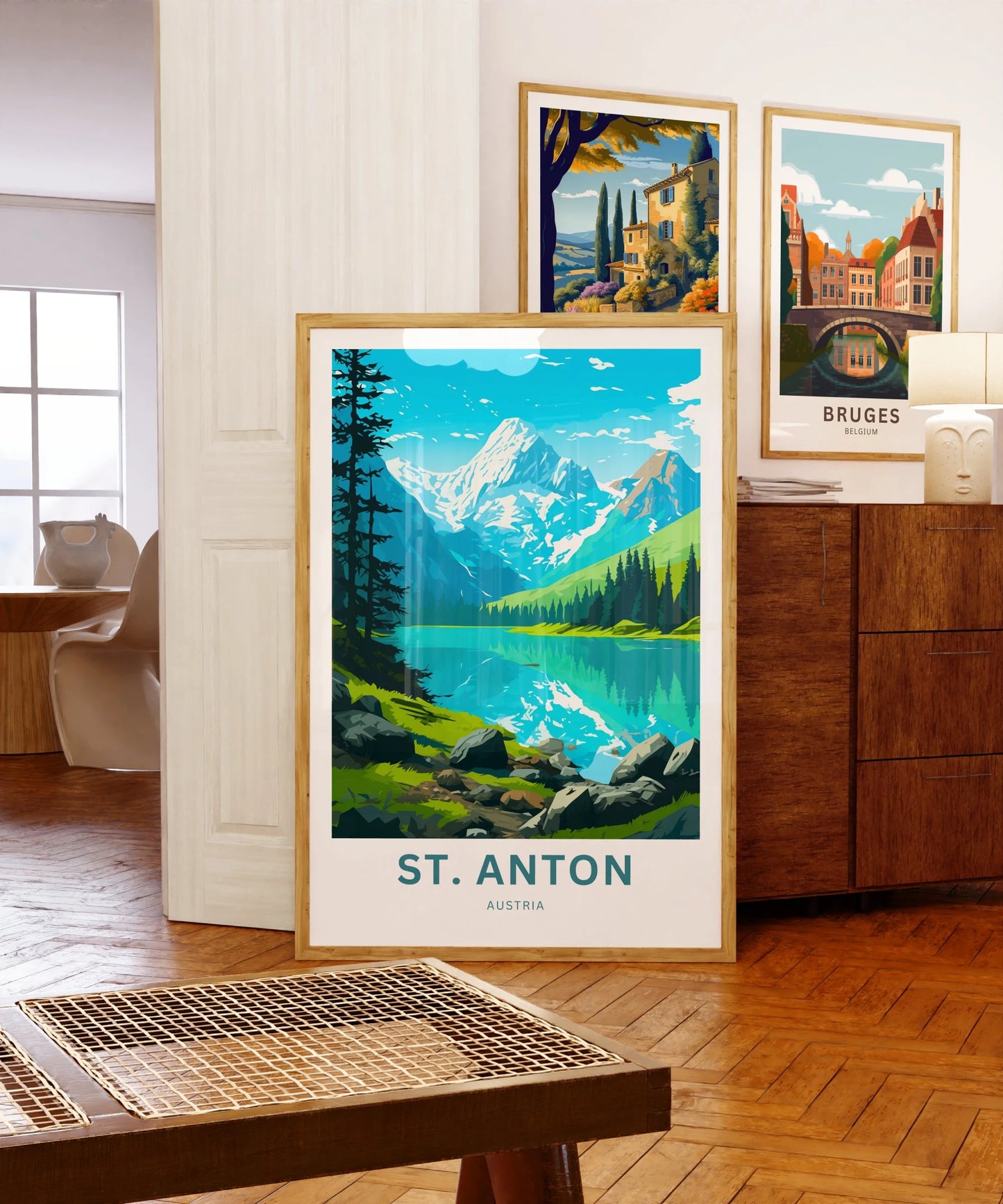 St. Anton am Arlberg Travel Poster