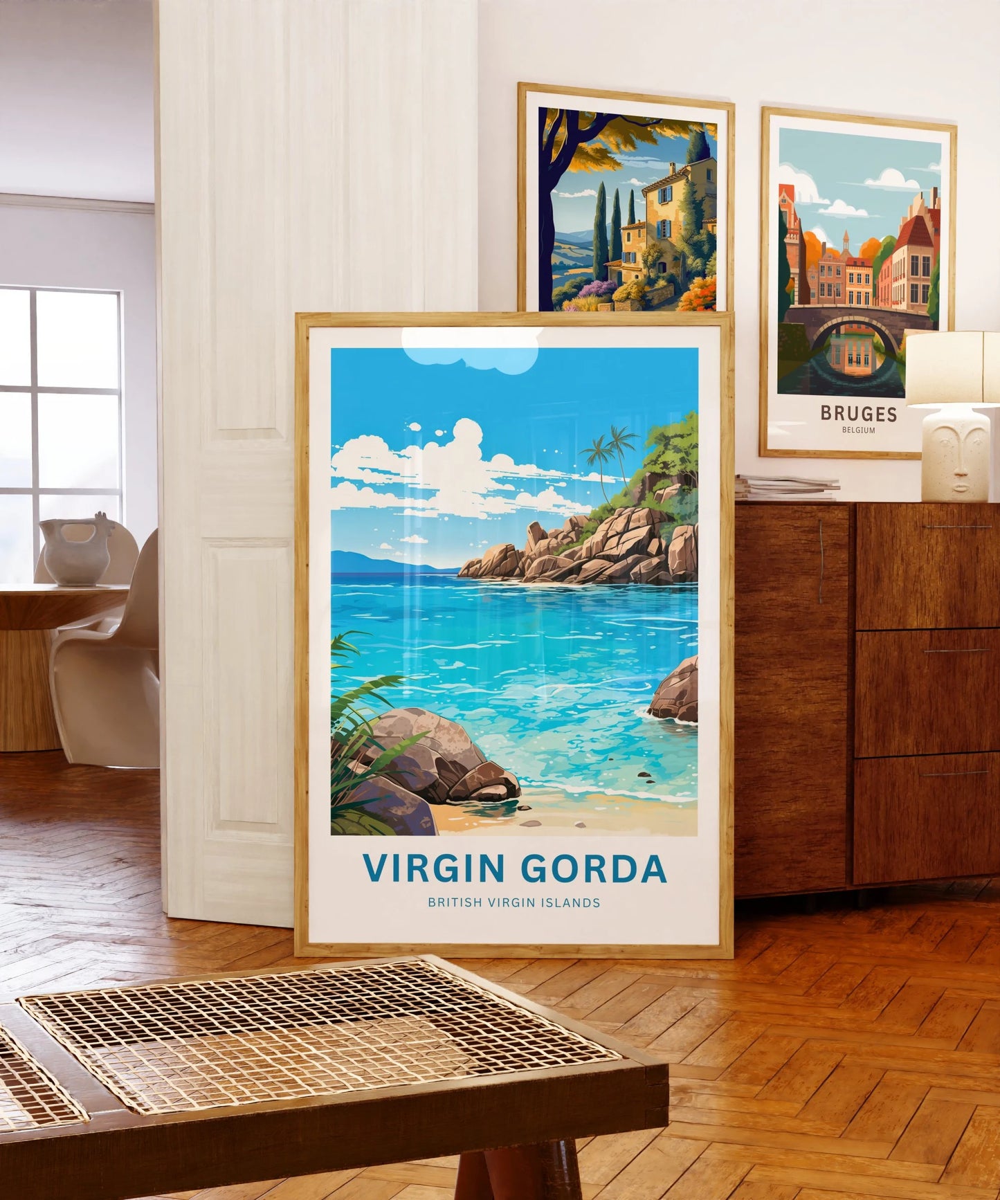 Virgin Gorda Travel Poster