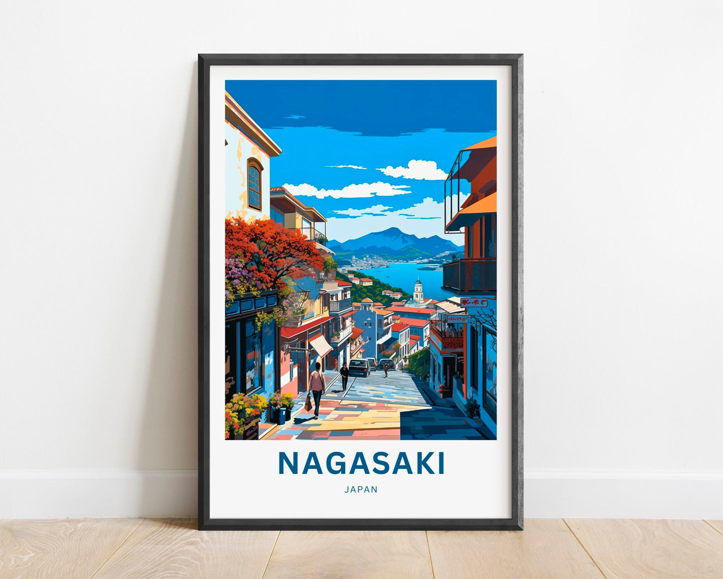 Nagasaki Travel Poster