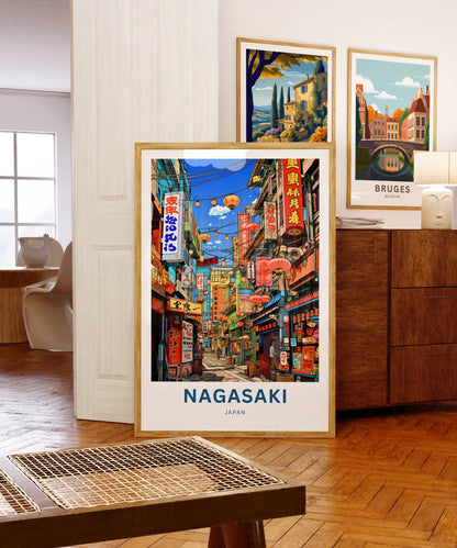 Nagasaki Travel Poster