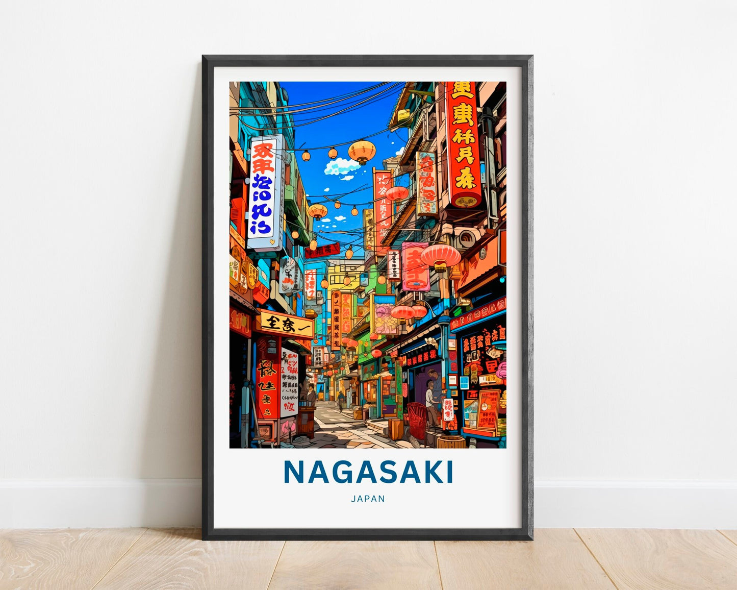 Nagasaki Travel Poster