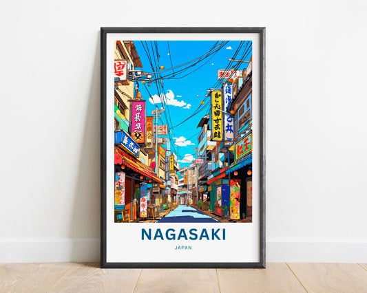 Nagasaki Travel Poster