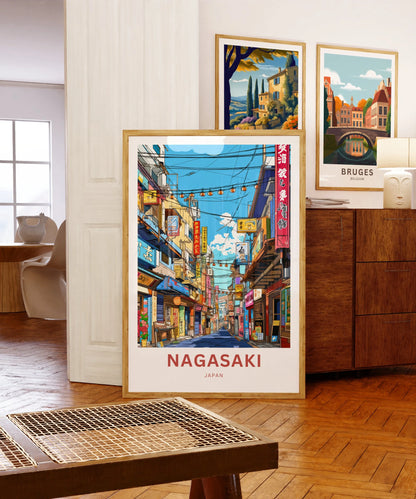 Nagasaki Travel Poster