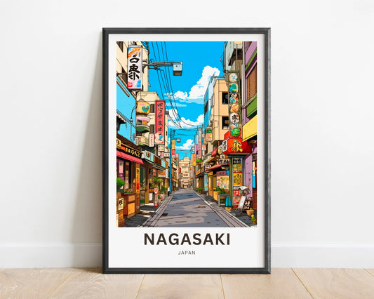 Nagasaki Travel Poster