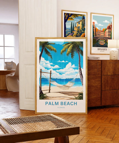 Palm Beach Travel Poster