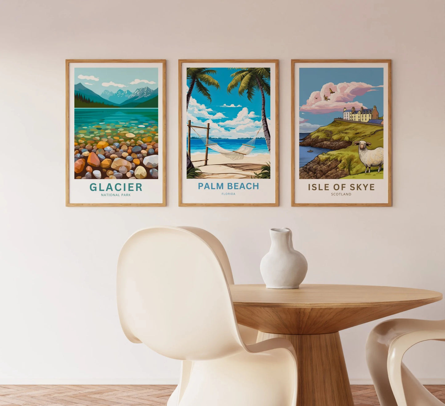 Palm Beach Travel Poster