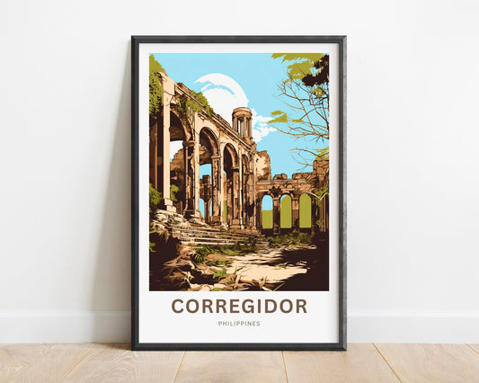 Corregidor Island Travel Poster