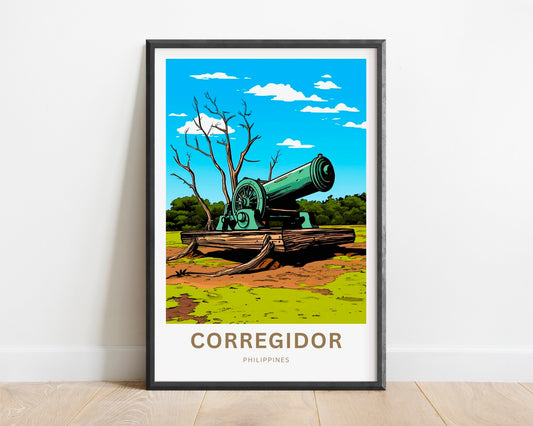 Corregidor Island Travel Poster