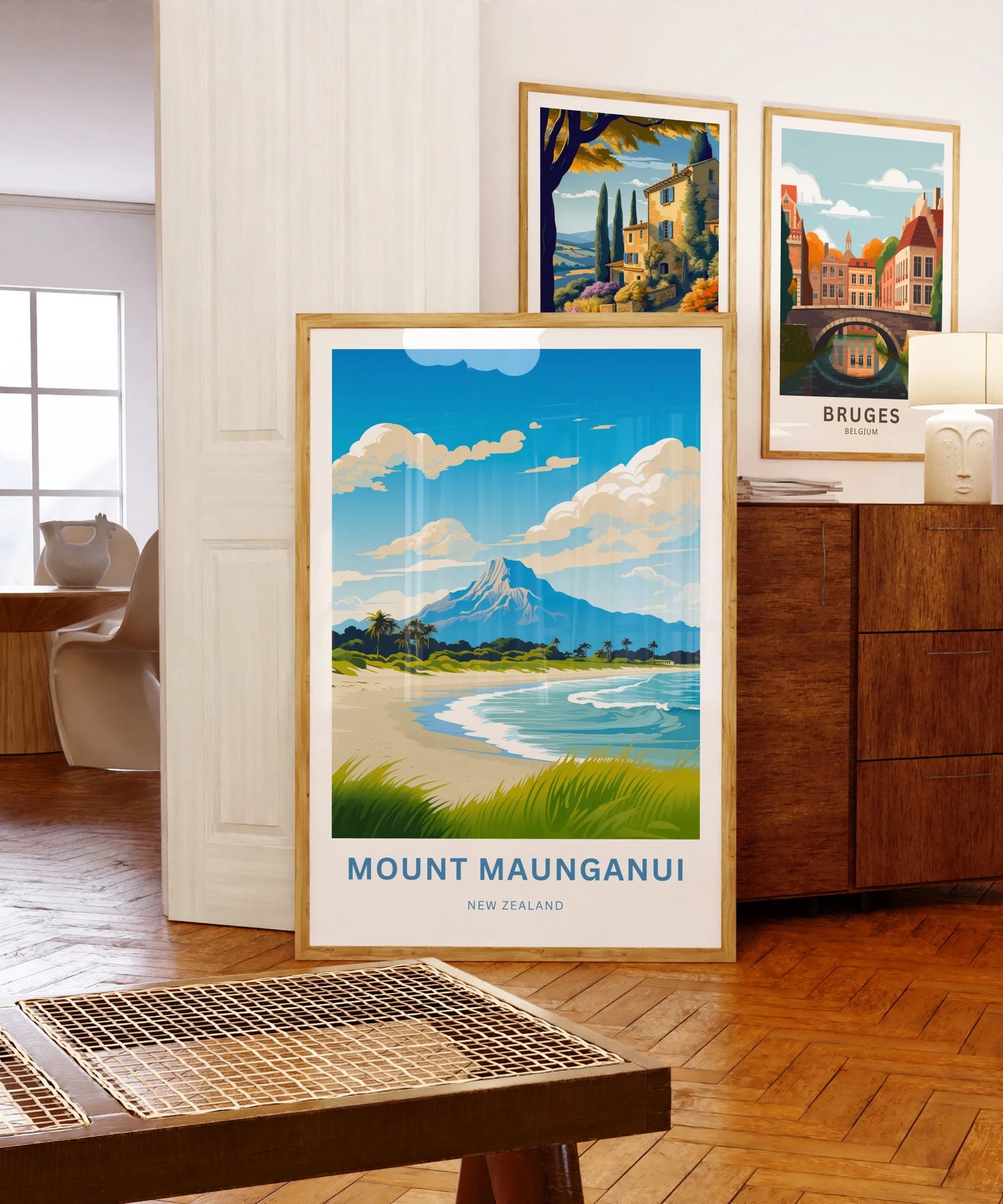 Mount Maunganui Travel Poster