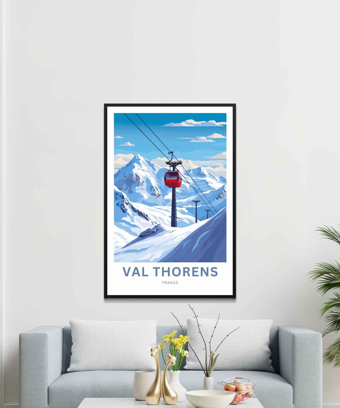 Val Thorens Travel Poster