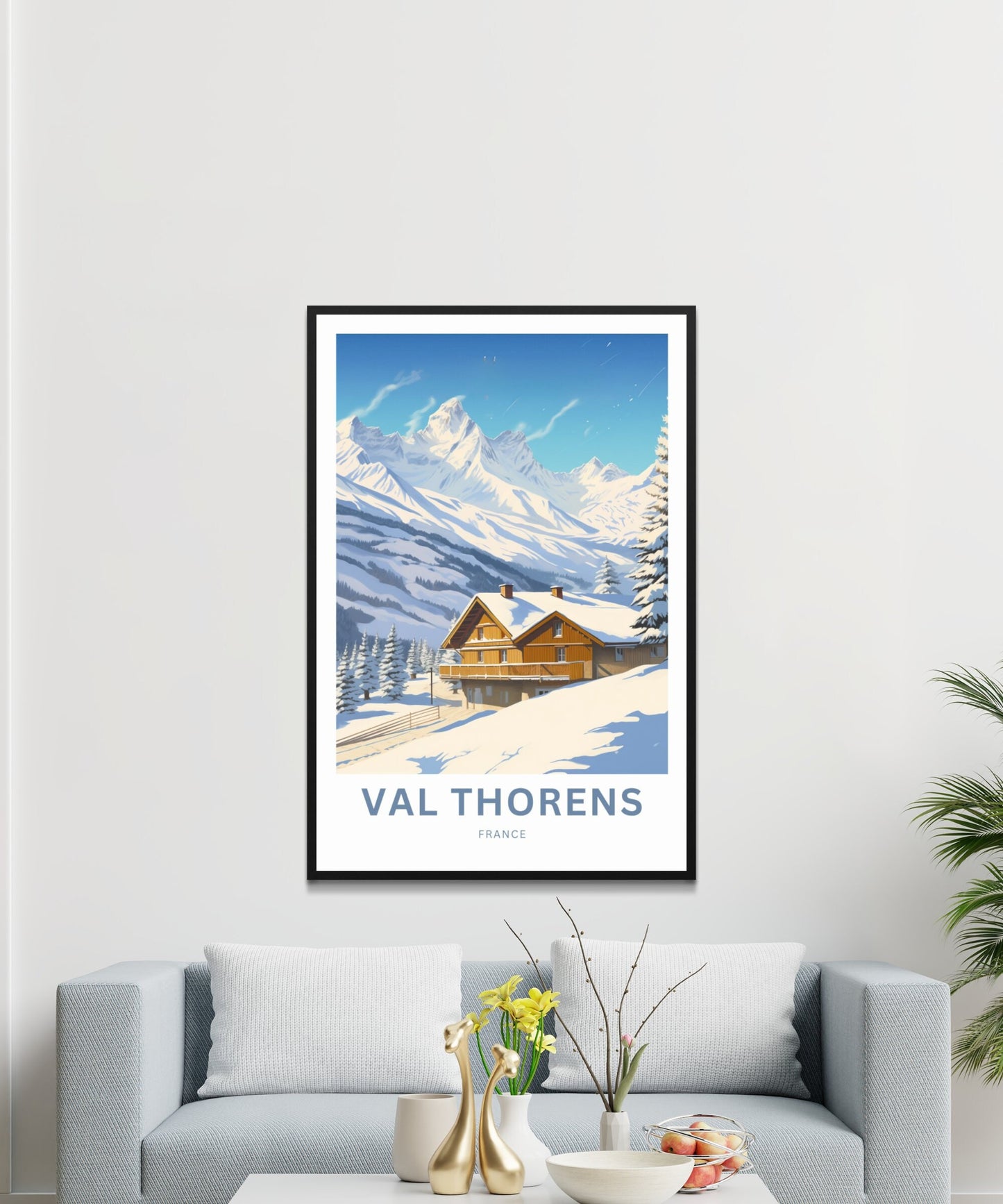 Val Thorens Travel Poster