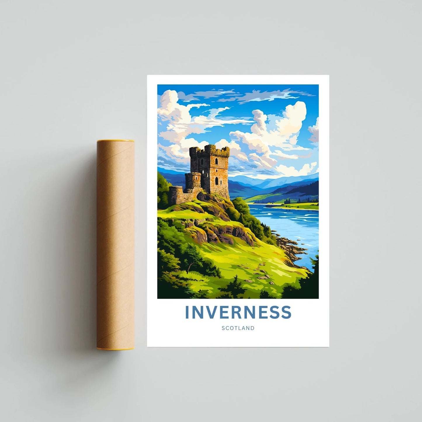 Inverness Travel Poster
