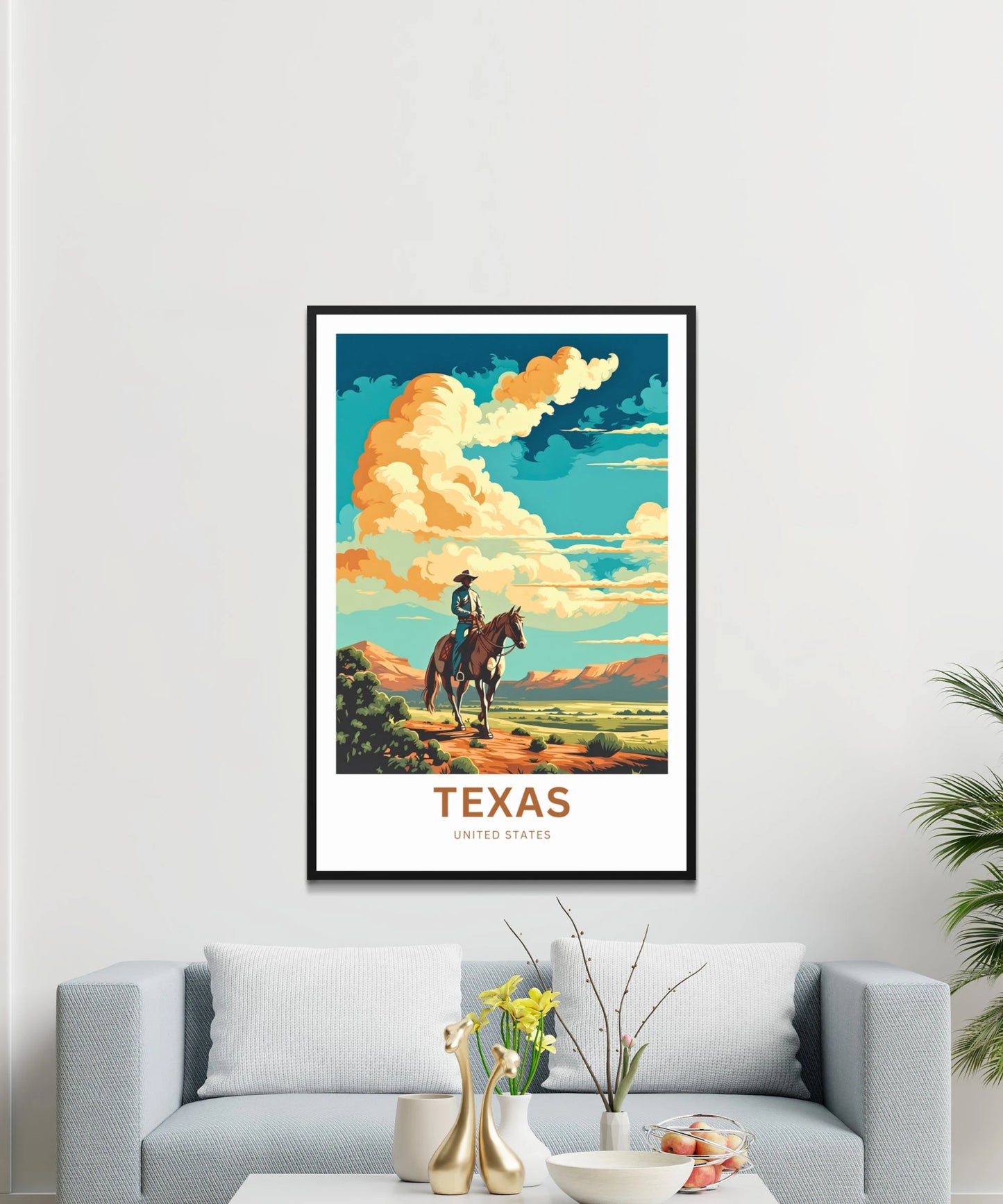 Texas Travel Poster