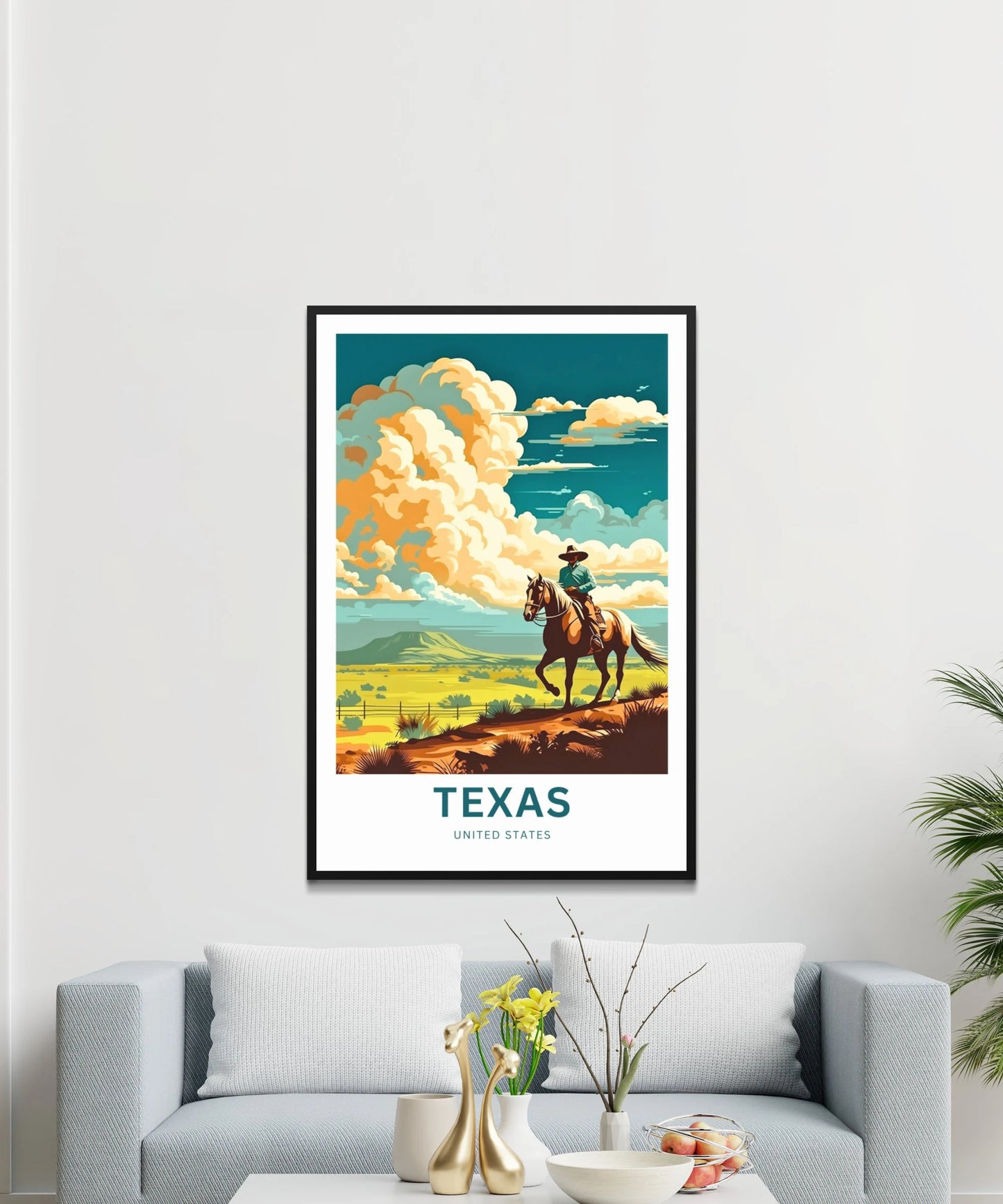 Texas Travel Poster