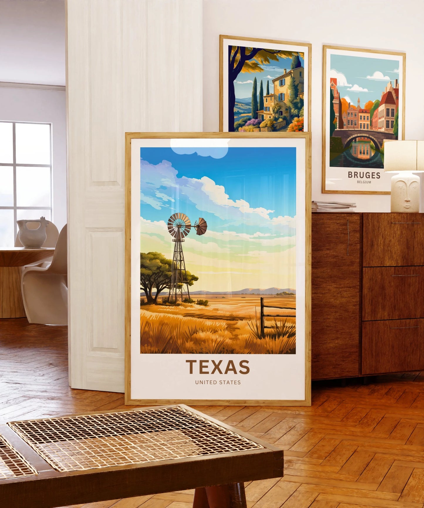 Texas Travel Poster