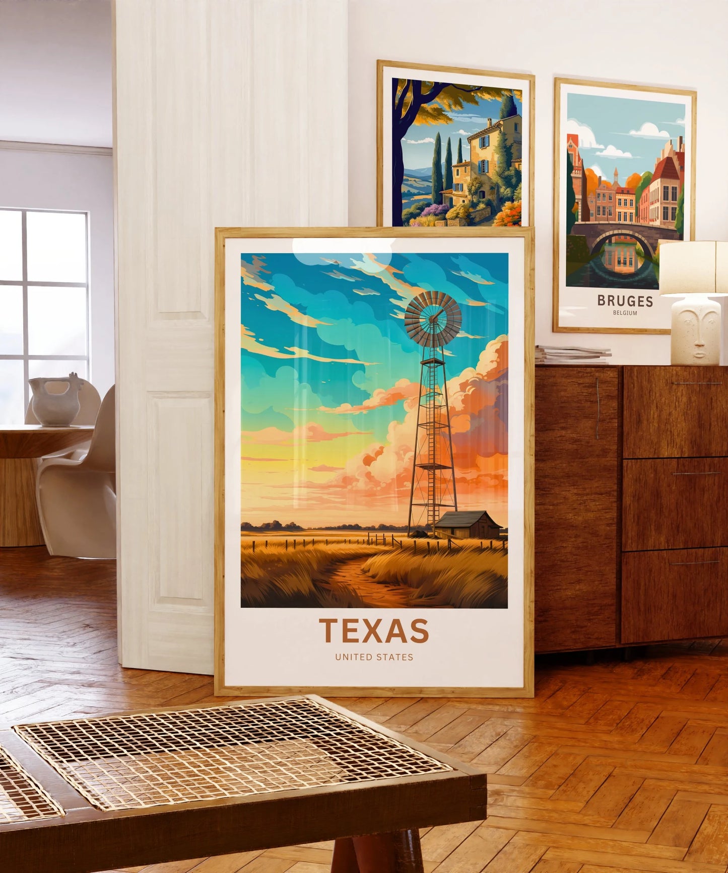 Texas Travel Poster