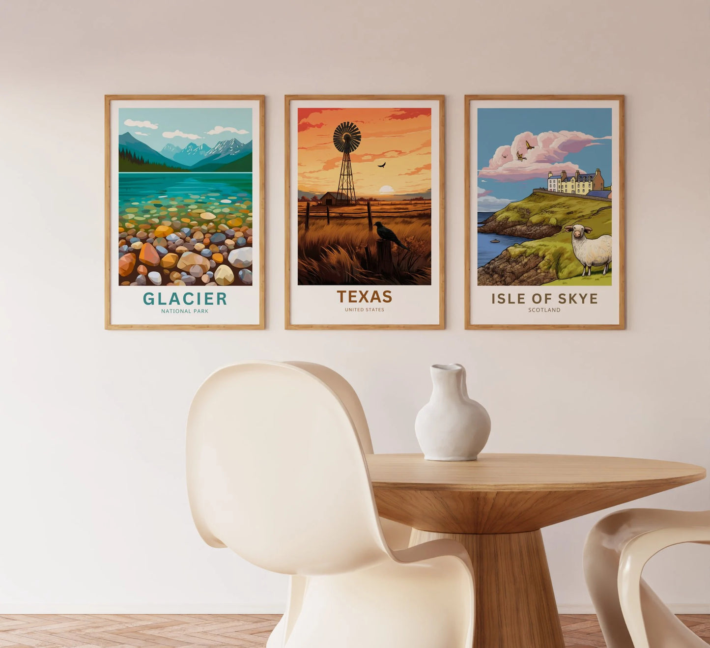 Texas Travel Poster