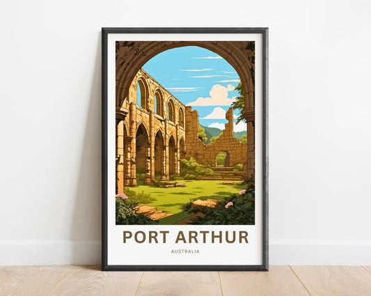 Port Arthur Travel Poster