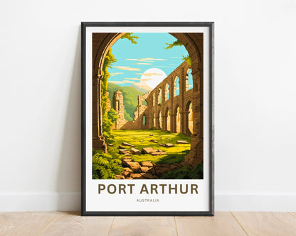 Port Arthur Travel Poster