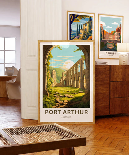 Port Arthur Travel Poster