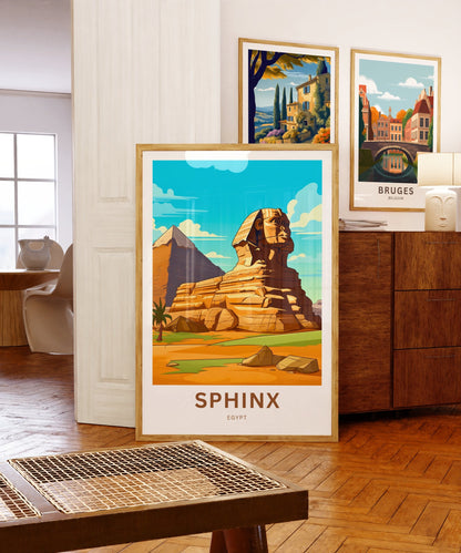 Sphinx Travel Poster