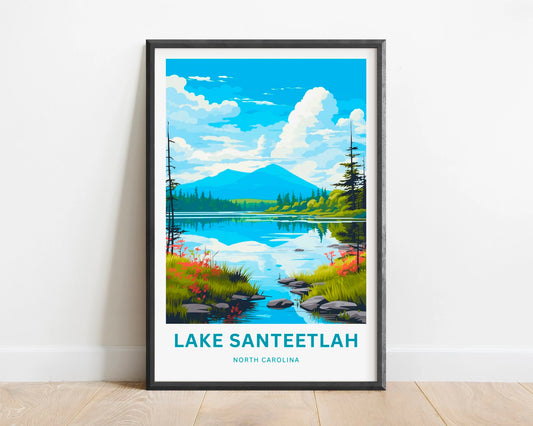 Lake Santeetlah Travel Poster