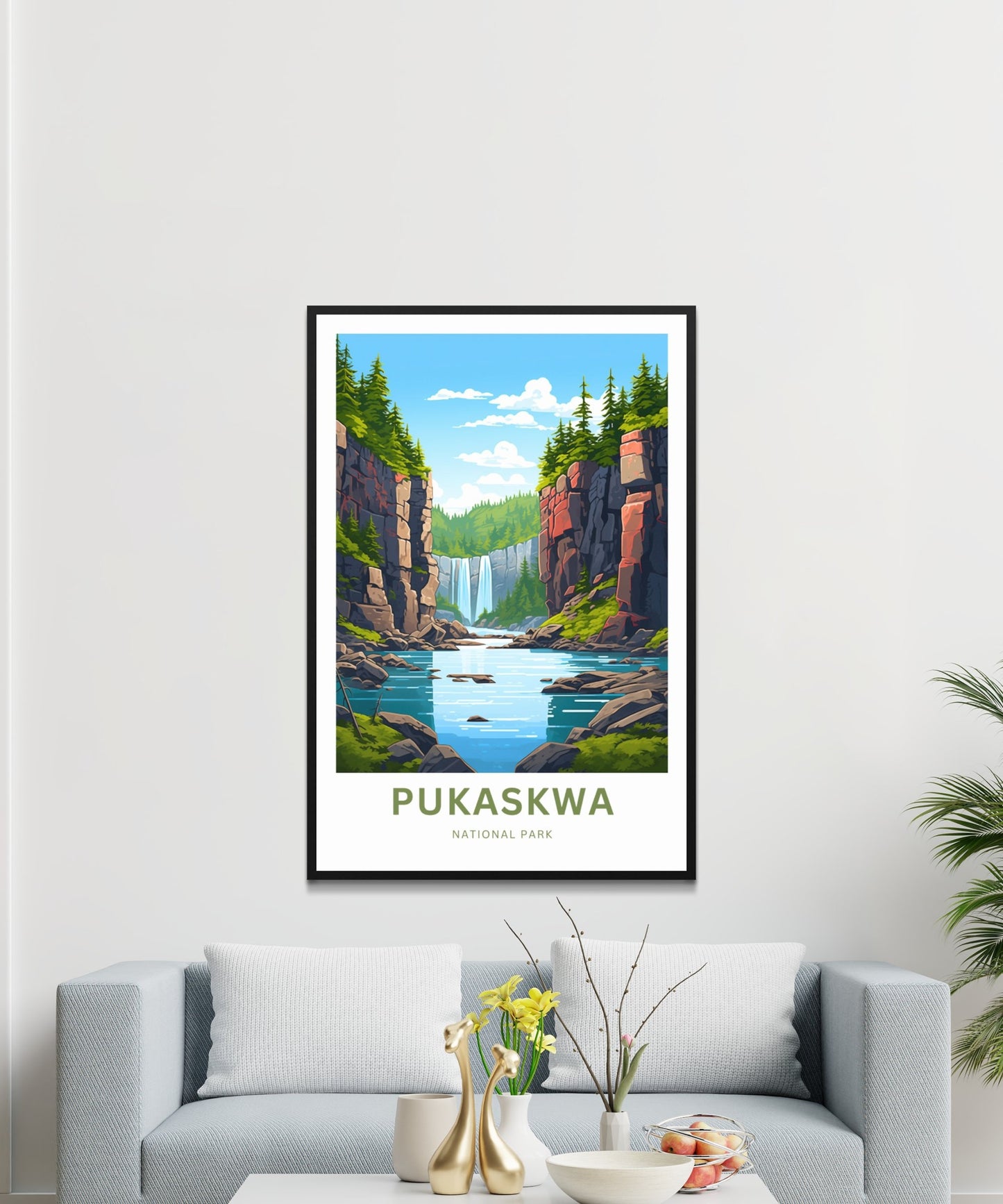 Pukaskwa National Park Travel Print - Pukaskwa National Park poster, Canada Wall Art, Framed present, Gift Canada Present - TravelTreasureCo