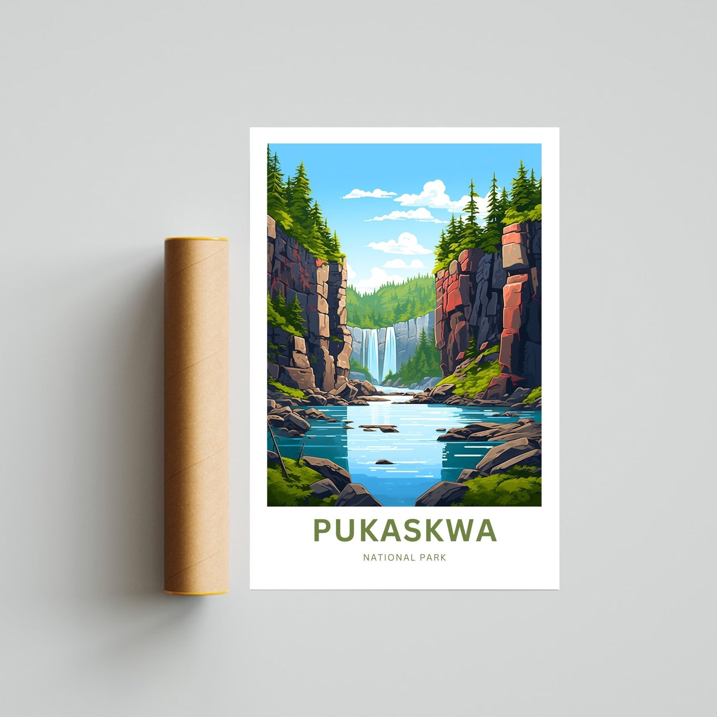 Pukaskwa National Park Travel Print - Pukaskwa National Park poster, Canada Wall Art, Framed present, Gift Canada Present - TravelTreasureCo