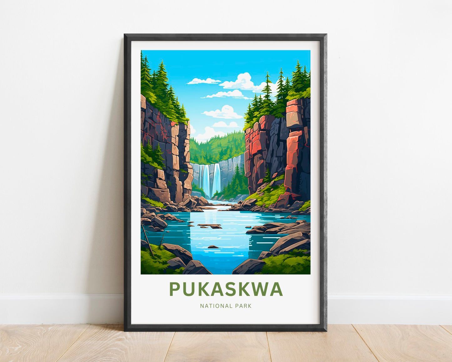 Pukaskwa National Park Travel Print - Pukaskwa National Park poster, Canada Wall Art, Framed present, Gift Canada Present - TravelTreasureCo