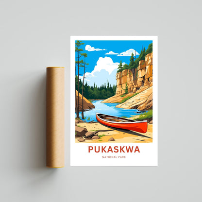 Pukaskwa National Park Travel Print - Pukaskwa National Park poster, Canada Wall Art, Framed present, Gift Canada Present - TravelTreasureCo