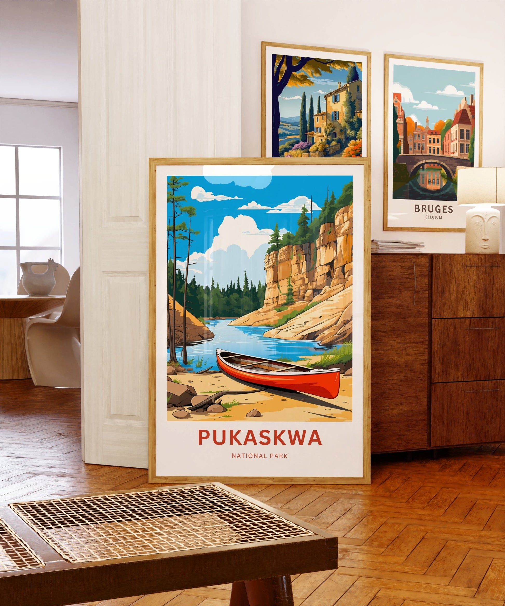 Pukaskwa National Park Travel Print - Pukaskwa National Park poster, Canada Wall Art, Framed present, Gift Canada Present - TravelTreasureCo