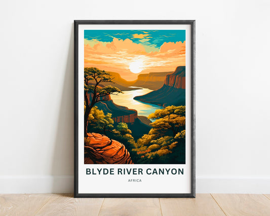 Blyde River Travel Poster