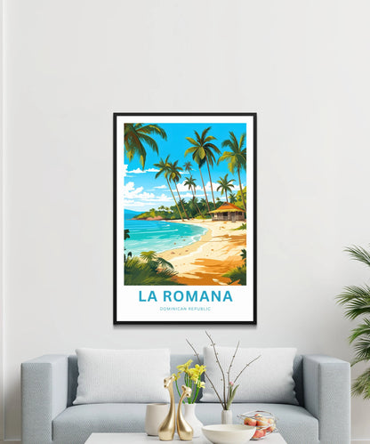 La Romana Travel Poster